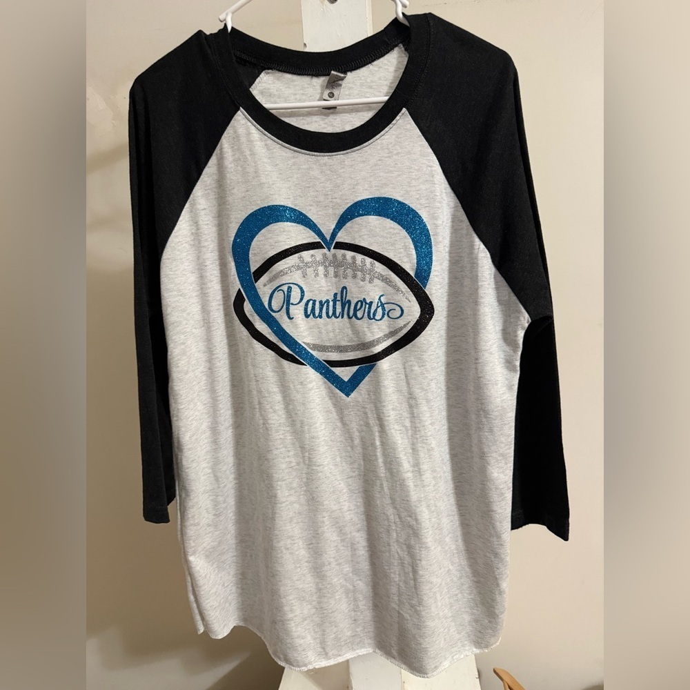 Boutique Carolina Panthers Raglan Shirt